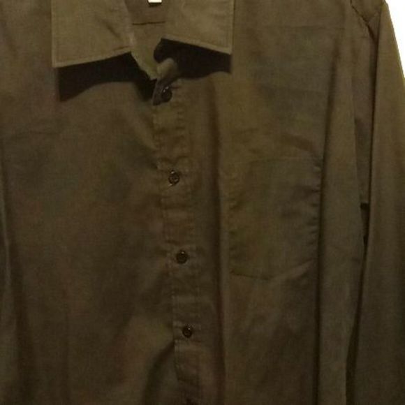 Westchester Classics Black Men's Button Front Shirt Size 16.5 - Picture 3 of 5